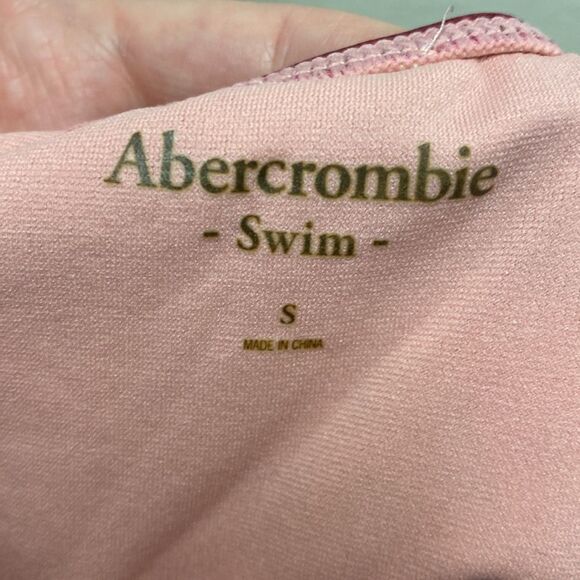 Abercrombie & Fitch Plunge V One Piece Swimsuit Small - Picture 2 of 4